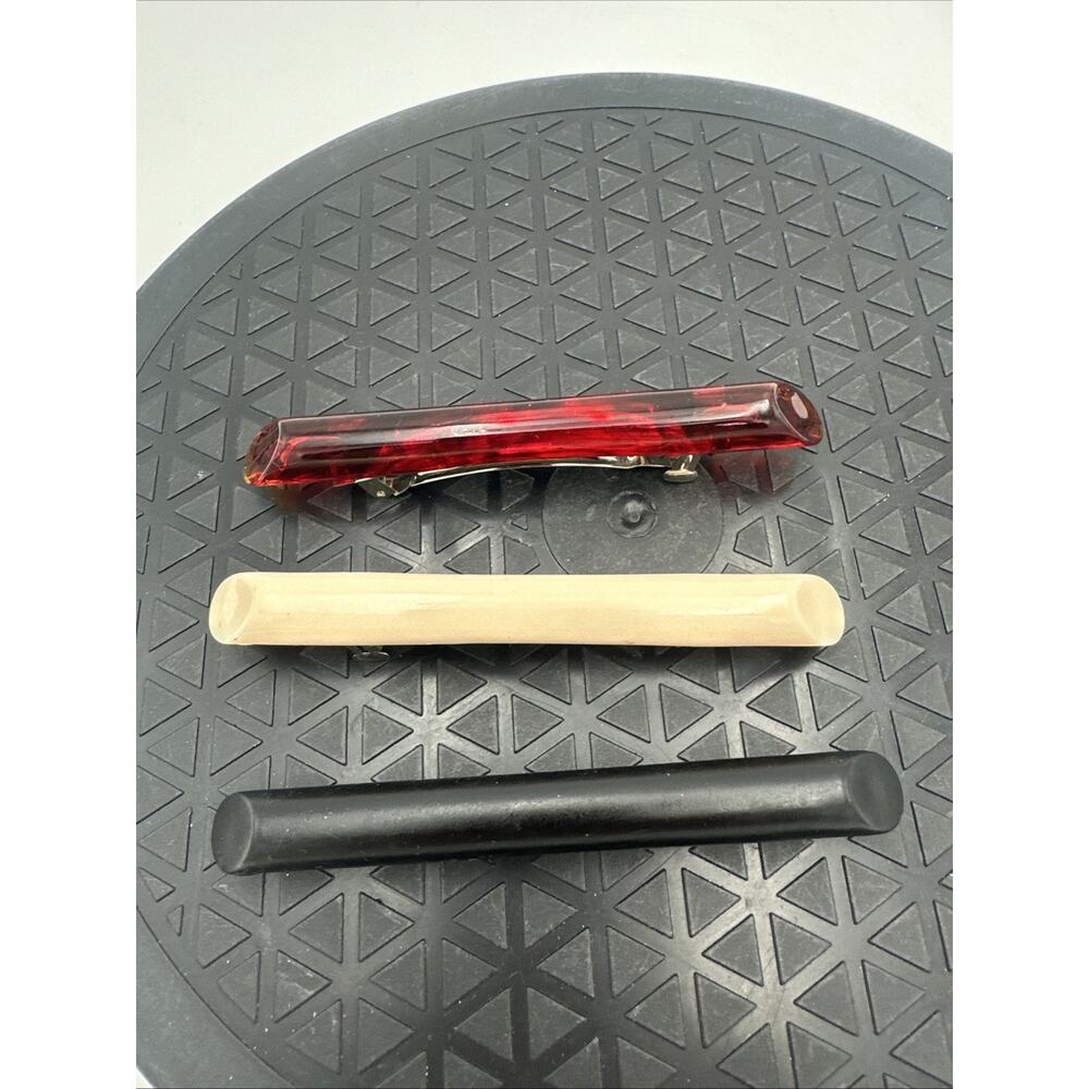 Set Of Three Vintage Evita Peroni Hair Clips